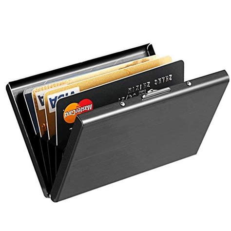 maxgear stainless steel rfid credit card holder for women|maxgear professional card holder.